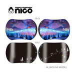 完売 セパレートスノーボード NICO 21-22 ニコ CSE:Compact Special Edition RYUSEI センターガード付き
