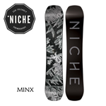 NICHE Snowboards 22-23 Minx ニッチスノーボード ミンクス フリーラン パウダーボード WOMEN'S 国内正規品