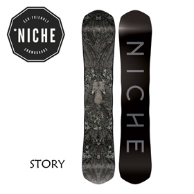 NICHE Snowboards 22-23 Story ニッチスノーボード ストーリー フリーラン パウダーボード マグネトラクション 国内正規品