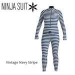 完売 19-20 エアブラスター フードレスニンジャスーツ Vintage Navy Srtipe レディース AIRBLASTER Hoodless Ninja Suit Wms 送料無料