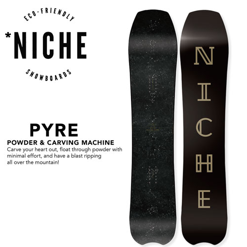 ネット販売済み １２万❗️NICHE Snowboards Pyre☆ニッチスノーボード